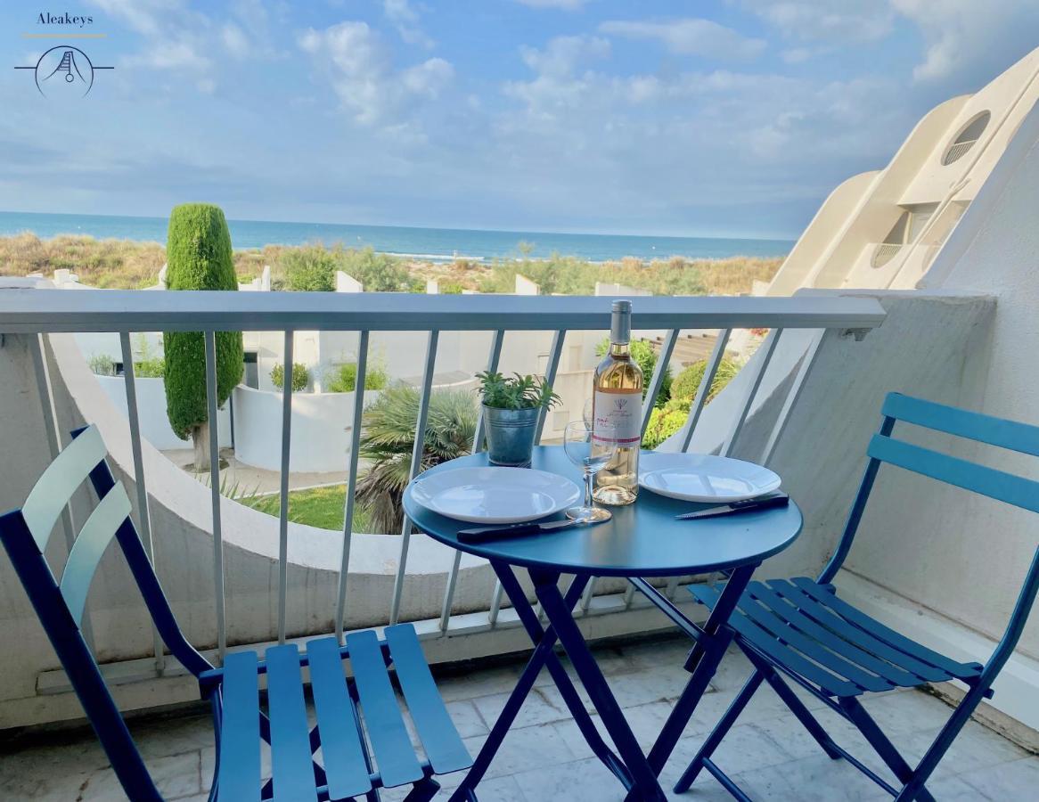 Le Meridien, Beau Studio 3 Etoiles, Vue Mer, Piscine, Wi Fi Et Parking Prive Ла-Гранд-Мот Экстерьер фото